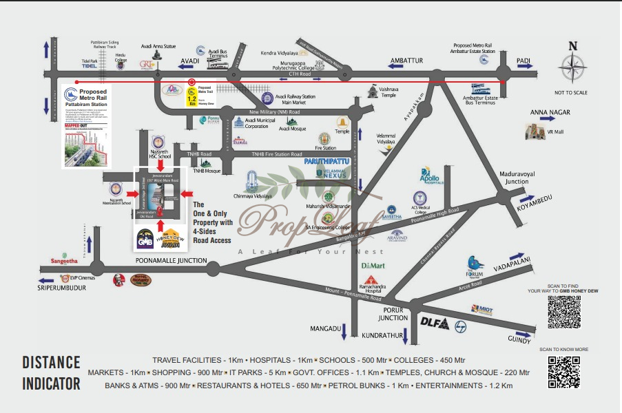 UrbanTree Honey Dew Location Map